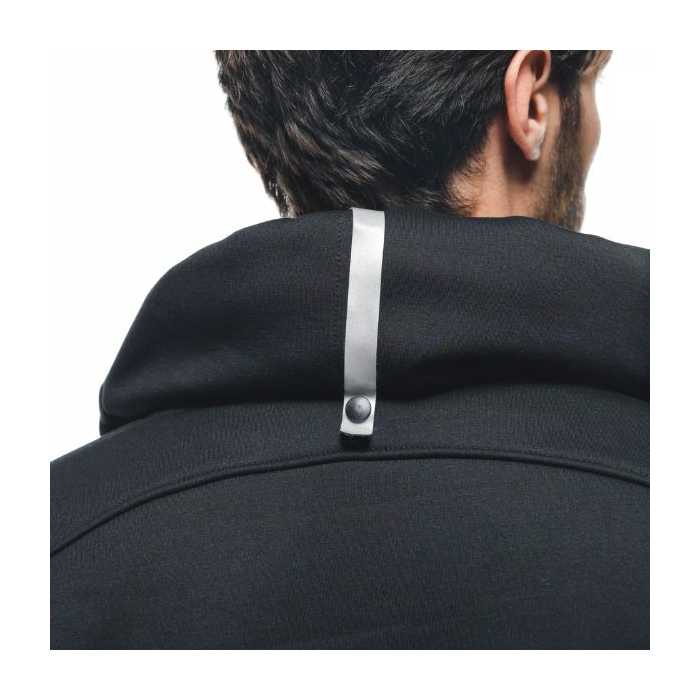 Jacket Daemon-X Safety Hoodie Full Zip Black White