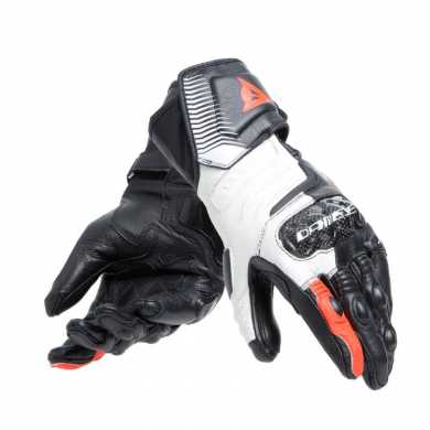 Guanto Carbon 4 Long Lady Nero Bianco Rosso Fluo