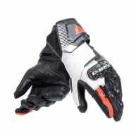 Glove Carbon 4 Long Lady Black White Fluo Red