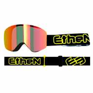 Maschera Magnetic Ethen MAG34 Nero Giallo Lente Rossa