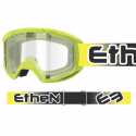Maschera Ethen 06 Basic Giallo Nero Lente Trasparente
