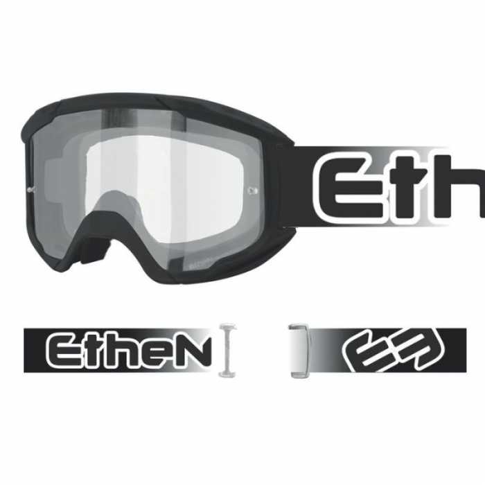 Goggle Ethen 06 Basic Black White Lens Clear