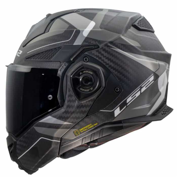 Casco FF901 Advant X Horizon Carbonio Grigio Opaco