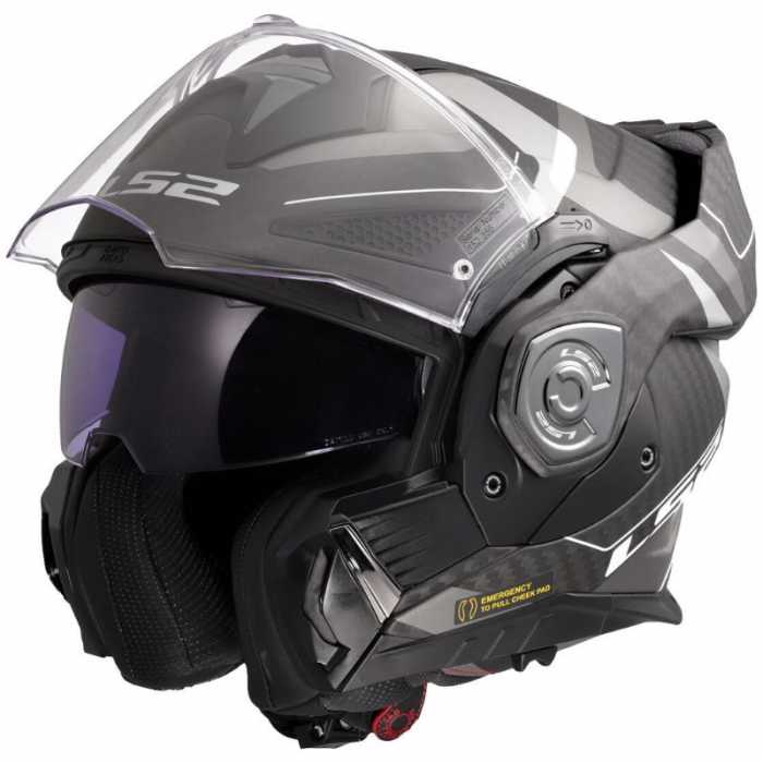 Casco FF901 Advant X Horizon Carbonio Grigio Opaco