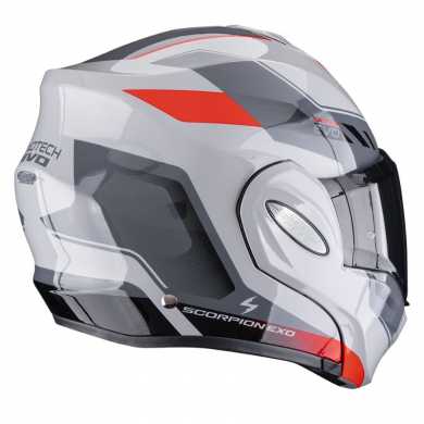 Helmet Exo Tech Evo Socius Grey Red White