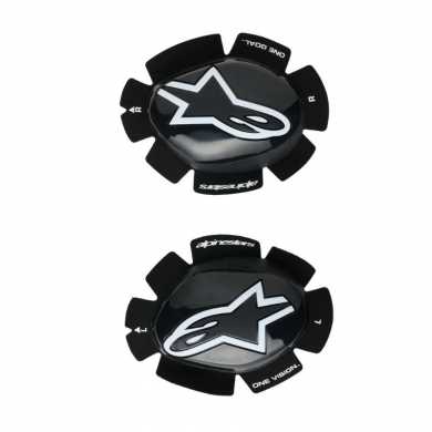 GP Plus Knee Slider Black White