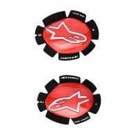 Saponette Ginocchia Gp Plus Knee Slider Rosso Bianco