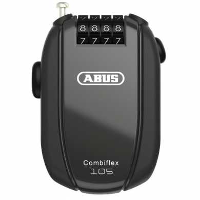 Lucchetto a cavo COMBIFLEX REST 105 Nero