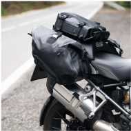 Couple Side Bags Panniers Move Ahead Waterproof 20+20 lt Black