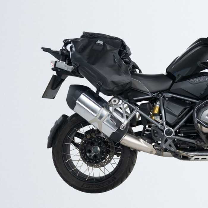 Couple Side Bags Panniers Move Ahead Waterproof 20+20 lt Black