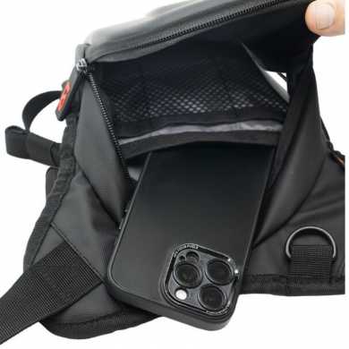 Borsello da gamba Shield Leg Bag 2,5 lt Nero