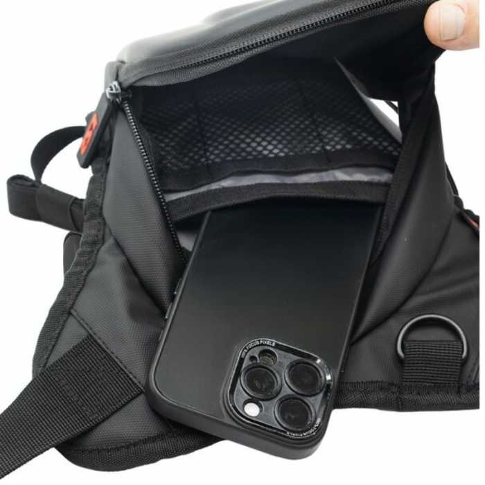 Borsello da gamba Shield Leg Bag 2,5 lt Nero