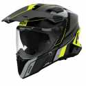 Casco Commander2 Skip Antracite Giallo Opaco
