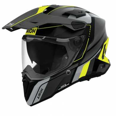 Helmet Commander2 Skip Matt Anthracite Yellow