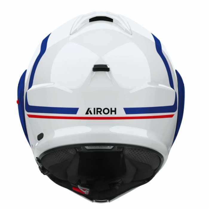 Casco Mathisse II Genius Bianco Blu Rosso