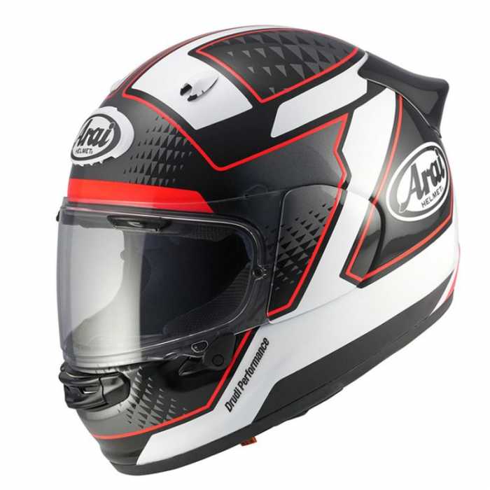 Casco Quantic Giu Red