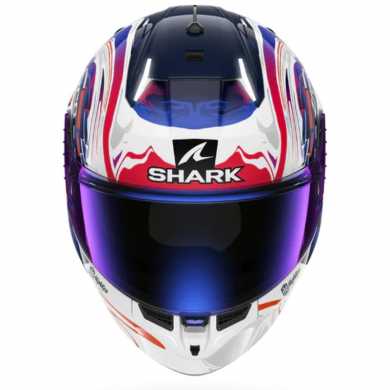 Helmet Skwal I3 Replica Zarco Gp White Violet