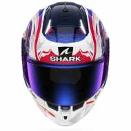 Helmet Skwal I3 Replica Zarco Gp White Violet