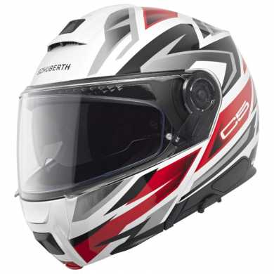 Helmet C5 Zenith White Red