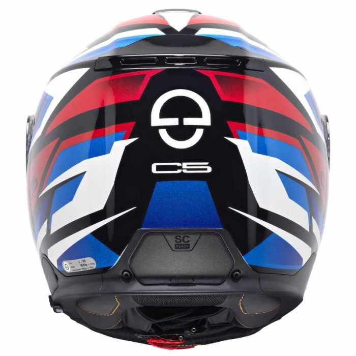 Helmet C5 Zenith Blue Red White