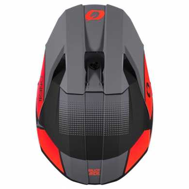 Casco 3Srs Vision V24 Nero Opaco Rosso Fluo