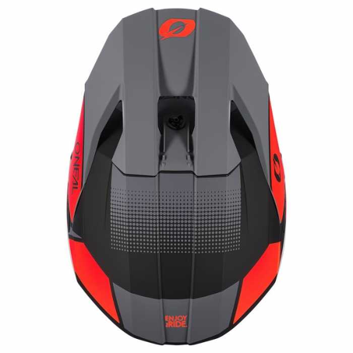 Helmet 3Srs Vision V24 Matt Black Fluo Red