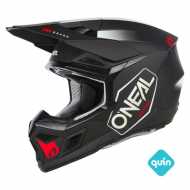 Helmet 3Srs Vision V24 Matt Black Fluo Red