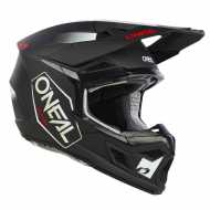 Casco 3Srs Hexx V24 Nero Opaco Rosso