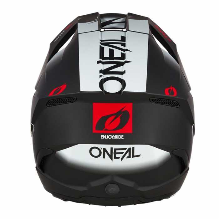 Casco 3Srs Hexx V24 Nero Opaco Rosso