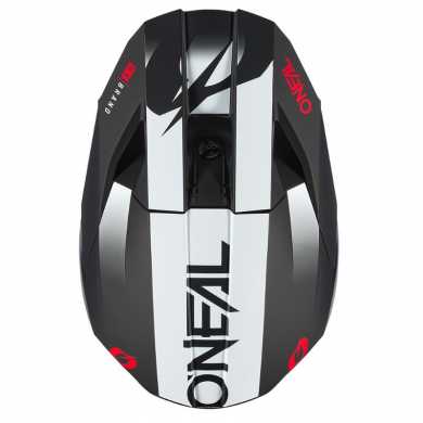 Casco 3Srs Hexx V24 Nero Opaco Rosso