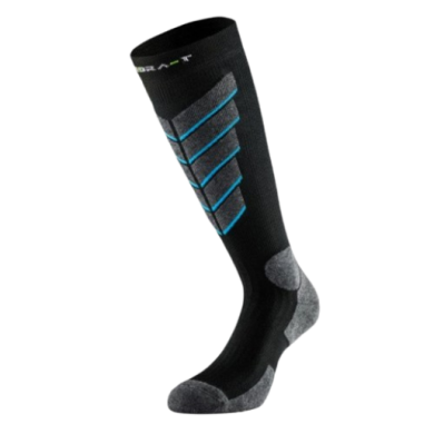 Kedra-T Tecno Calze Lunghe Soft Thermal Nero Grigio Blu