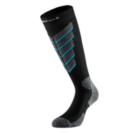 Kedra-T Long Knee-High Socks Soft Thermal Black Grey Blue