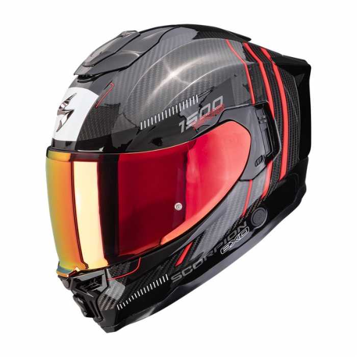 Helmet Exo-1500 Air Zity Carbon Red White