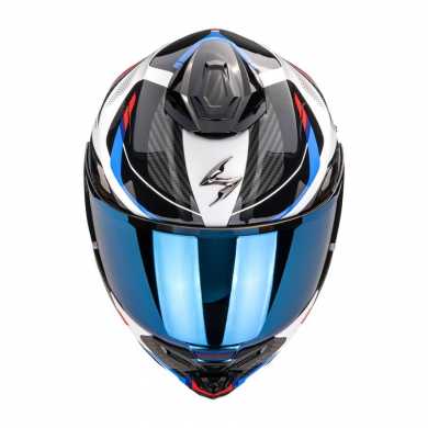 Casco Exo-1500 Air Sleek Nero Bianco Blu Rosso