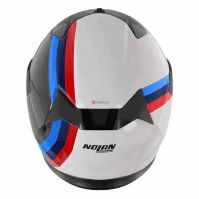 Casco X-904 Ultra Carbon Gemini Grigio Blu Rosso