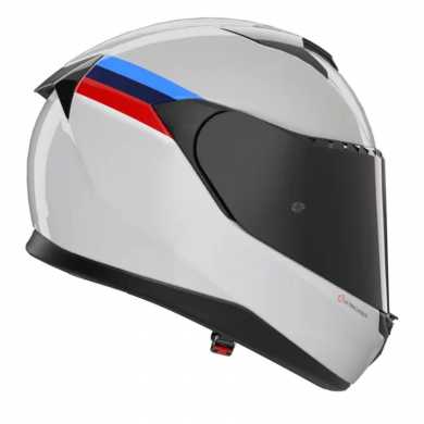 Casco X-904 Ultra Carbon Gemini Grigio Blu Rosso