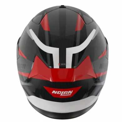 Casco X-904 Ultra Carbon Calibro Grigio Rosso