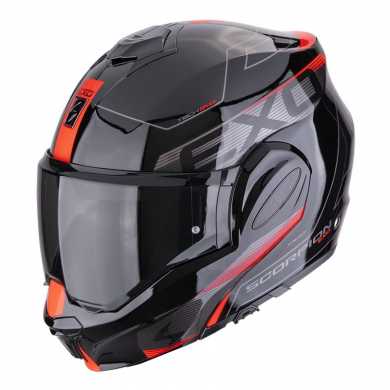 Helmet Exo Tech Evo Traveller Black Red