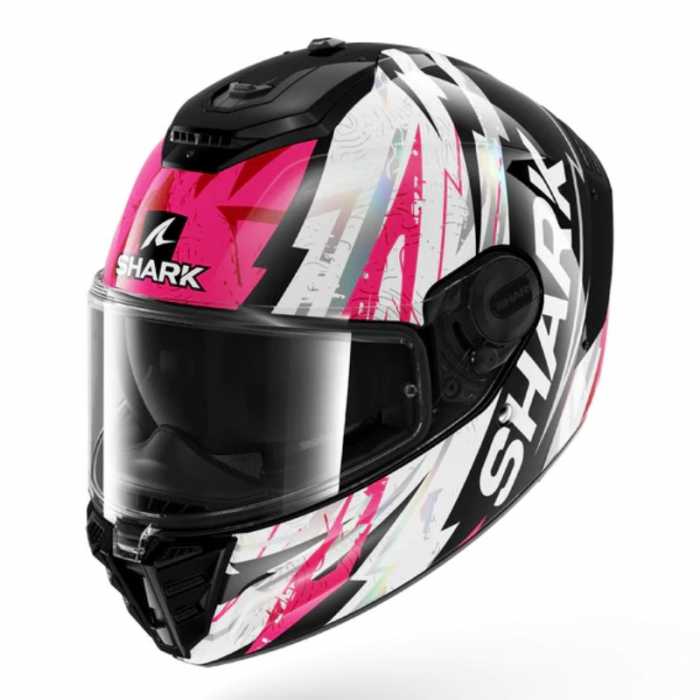 Helmet Spartan RS Hibolt Black White Pink