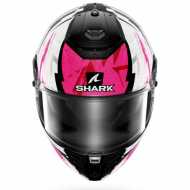 Casco Spartan RS Hibolt Nero Bianco Rosa