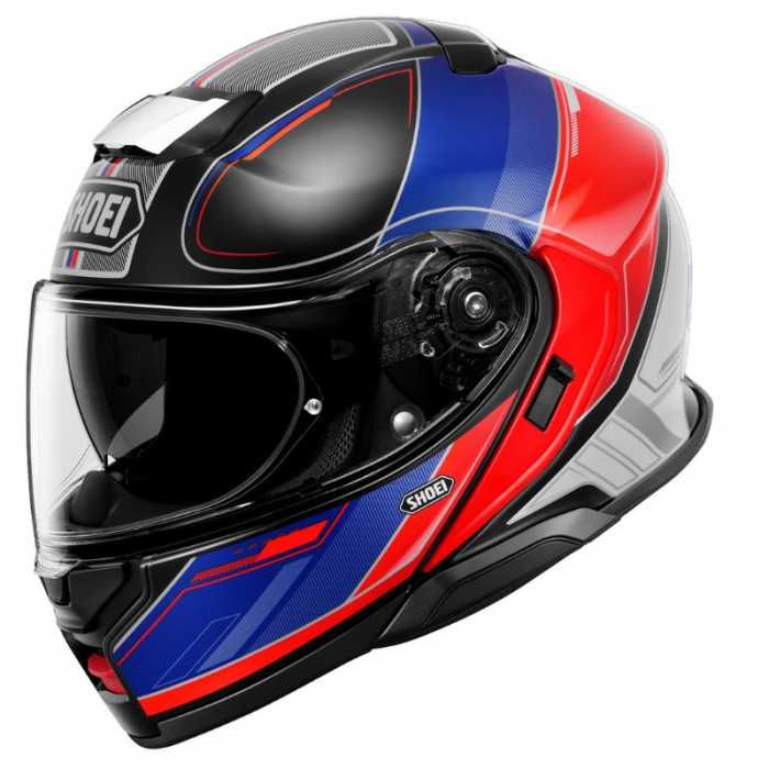 Casco Neotec 3 Sharpen TC10 Nero Blu Rosso