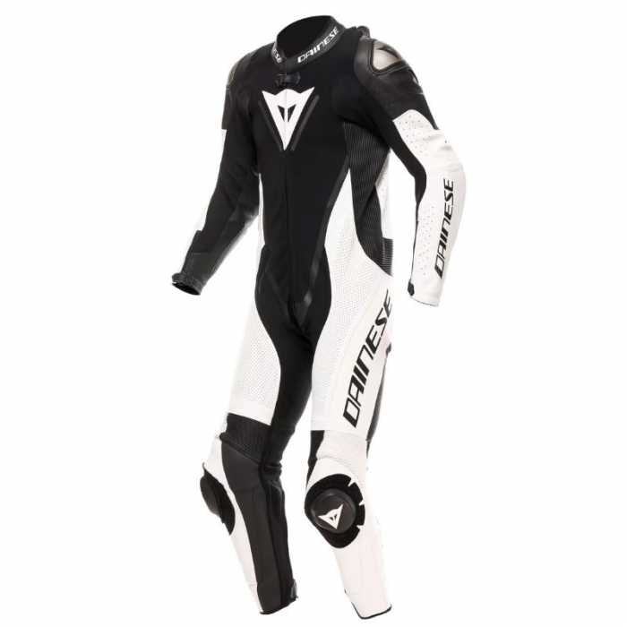 Dainese Leather Suit Demon Sprint Prof. Black White