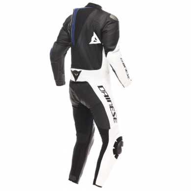 Dainese Leather Suit Demon Sprint Prof. Black Red Blue