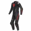 Tuta Dainese Demon Sprint Prof. Nero Rosso Fluo