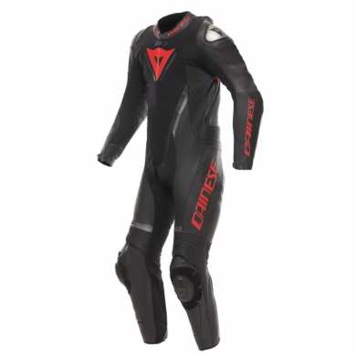 Tuta Dainese Demon Sprint Prof. Nero Rosso Fluo
