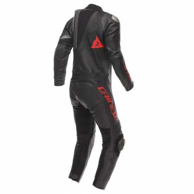 Tuta Dainese Demon Sprint Prof. Nero Rosso Fluo