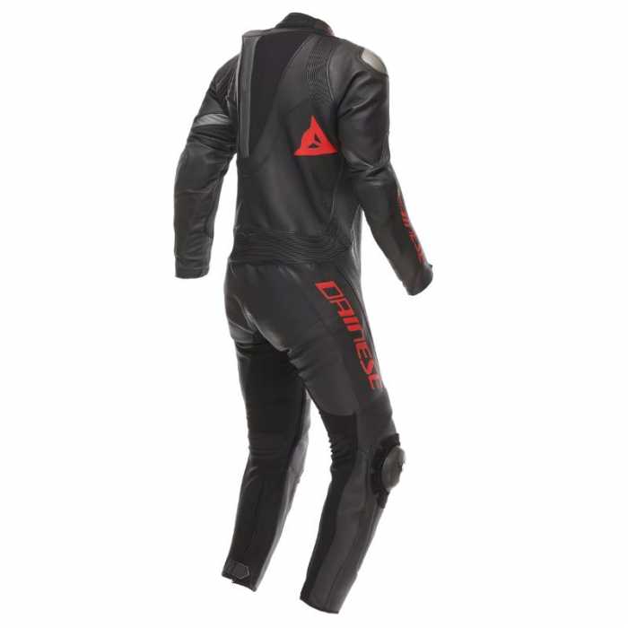 Tuta Dainese Demon Sprint Prof. Nero Rosso Fluo