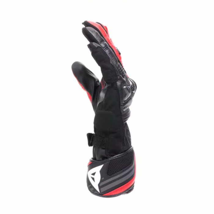 Glove Reacto Carbon Long Black Red