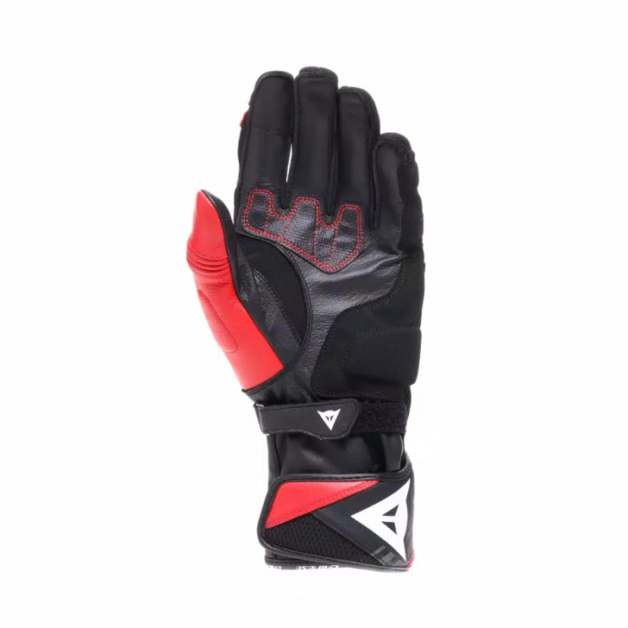 Glove Reacto Carbon Long Black Red