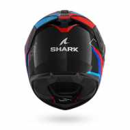Casco Spartan GT Pro Carbon Guintoli Bianco Rosso Blu